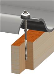 Fiber cement sheet fastener